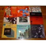 25 L.P. VINYL RECORDS INC BEATLES AND CLIFF RICHARD AND 130 X 45's INCLUDING GERRY AND THE