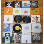 GOOD QUANTITY OF ROCK AND POP L.P.'s AND 45's INCLUDING THE BEATLES, PINK FLOYD, JETHRO TULL,