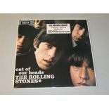 THE ROLLING STONES, EXPORT LP 'OUT OF HEADS', LK 4725, 1965 US TRACK LISTING AND COVER DESIGN,