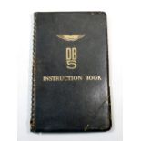 ASTON MARTIN DB5 INSTRUCTION BOOK