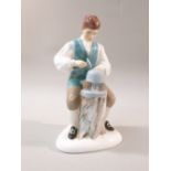 ROYAL DOULTON FIGURE 'THE SILVERSMITH OF WILLIAMSBURG' HN 2208 (H: 16.4 cm)