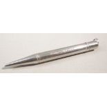 SILVER 'MORDAN EVERPOINT' PROPELLING PENCIL BY SAMPSON MORDAN & CO, LONDON 1935