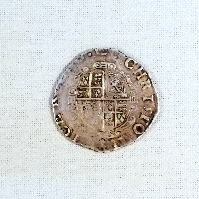 EDWARD III? PENNY, CHARLES I SHILLING x 2 AND ANOTHER COIN [4] - Bild 7 aus 9