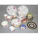 ROYAL GRAFTON PATTERN 9206 BONE CHINA COMPRISING TEACUPS x 5, SAUCERS x 6 AND PLATES x 7 TOGETHER