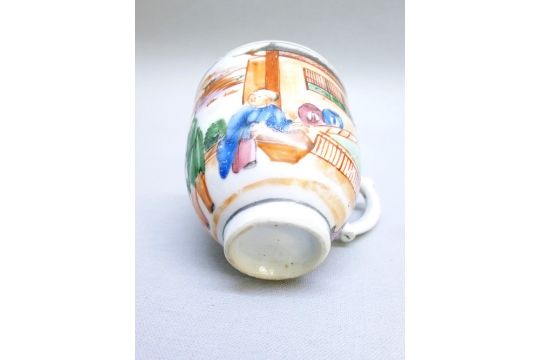 LATE C18th/EARLY C19th CHINESE TEA BOWL (DIA: 8.7 cm), CUP AND PLATE (DIA: 23 cm) - Image 10 of 16