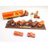 GROUP OF ROYAL MAIL MODEL VANS AND LORRIES INCLUDING A CORGI FORD ESCORT VAN AND A CORGI SWB