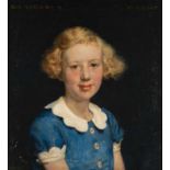 Willem Gerard Hofker (1902-1981), 'Mia Andriessen, at the age of 12', signed lower left and dated