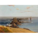 Willem Imandt (1882-1967), 'Rocky coast', signed lower right, canvas, 60 x 80 cm.