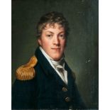 Gröger, Friedrich Carl (Plön 1766 - Hamburg 1838) Portrait of a Naval Officer Oil/canvas, 62 x 52