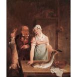 Wilkie, David (Cults 1785 - Gibraltar 1841), in the manner of In the Kitchen Oil/wood, 30 x 25 cm,