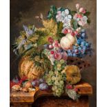 Linthorst, Jacobus (Amsterdam 1745 - Amsterdam 1815) Still Life with Fruits of Autumn Oil/wood, 48 x