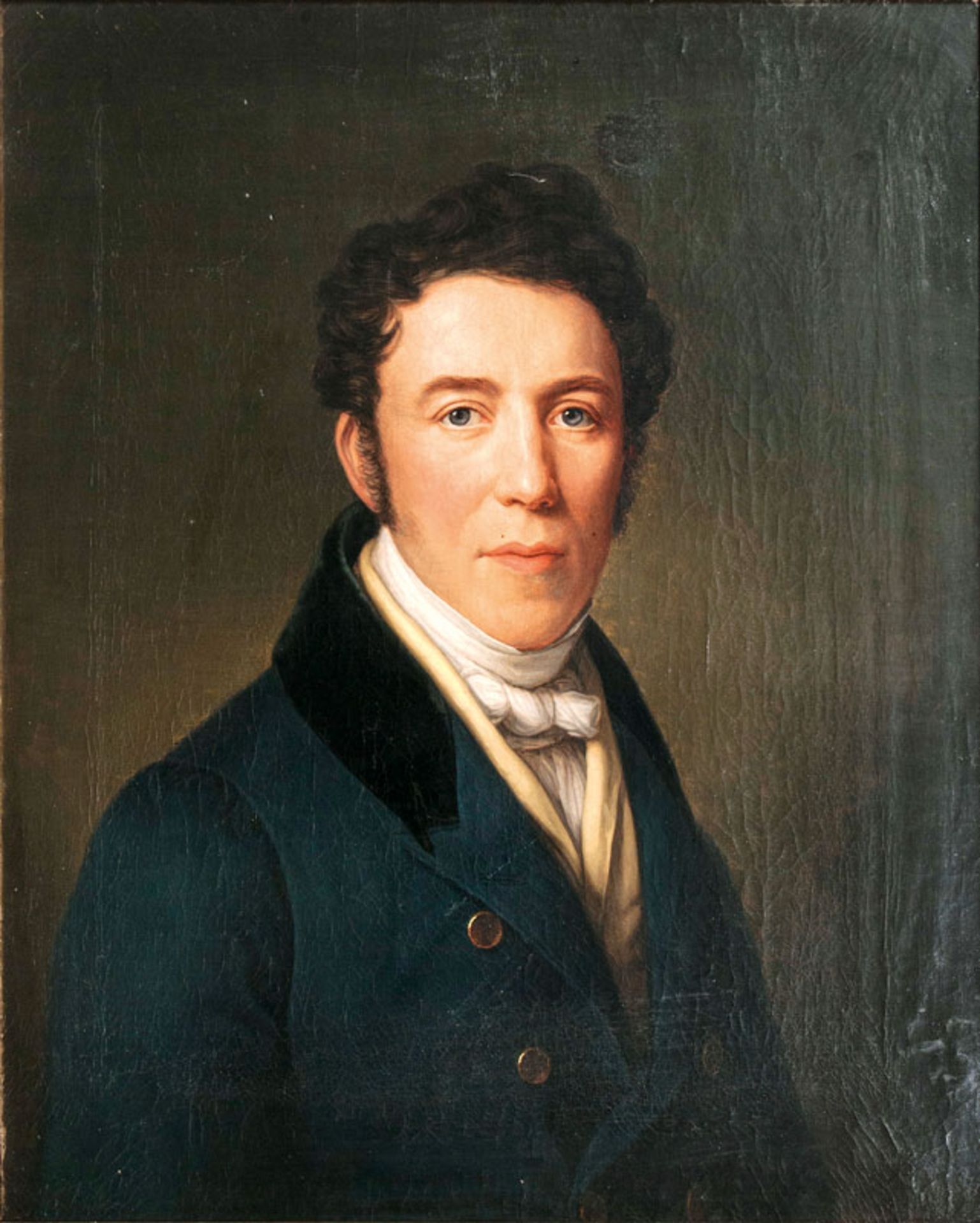 Gröger, Friedrich Carl (Plön 1766 - Hamburg 1838) Portrait of Theodore George Gleichman von Oven