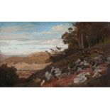 Valentin Ruths (Hamburg 1825 - Hamburg 1905) Blick ins Tal Öl/Lw./Holz, 31, x 52 cm, r. u. bez. '