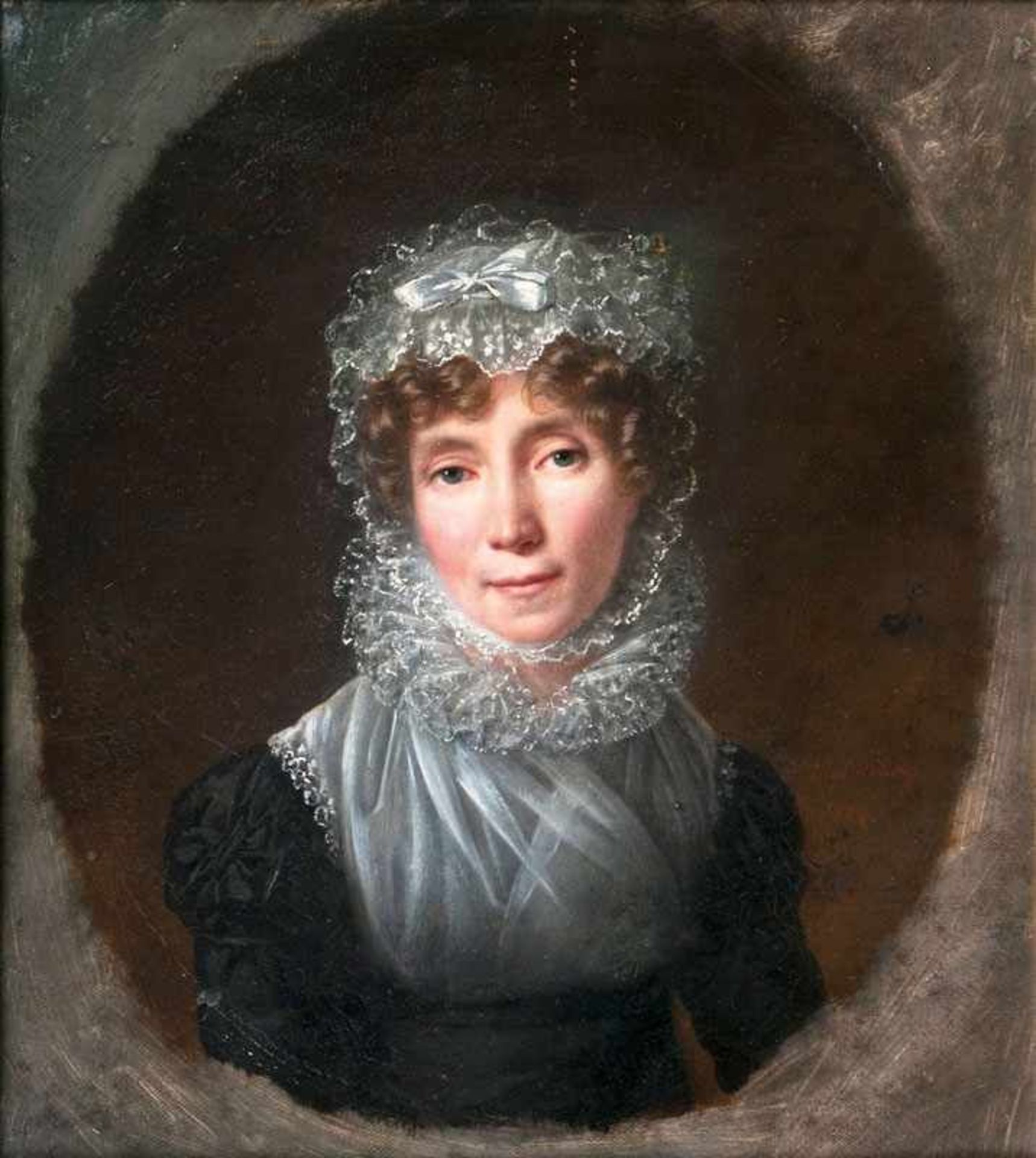 Joseph Vaudechamp (Rambervillers (Vogesen) 1790 - Neuilly-sur-Seine 1866) Portrait einer Dame mit