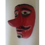 MEXICAN MASKMAKER [20th century] - Mexican Mask [Traditional - 0174]. A Moro mask from the Moors ...