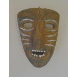 MEXICAN MASKMAKER [20th century] - Mexican Mask [Traditional - 0120]. Mask from the Mecos Dance, ...