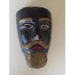 MEXICAN MASKMAKER [20th century] - Mexican Mask [Traditional - 0170]. A Pilatos mask from the Neg...