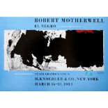 ROBERT MOTHERWELL - Black with No Way Out