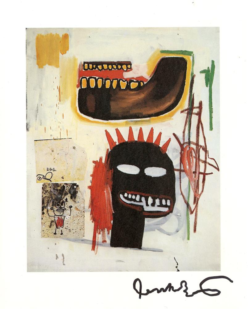 JEAN-MICHEL BASQUIAT - Brown Jaw