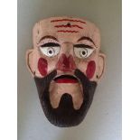 MEXICAN MASKMAKER [20th century] - Mexican Mask [Traditional - 0177]. A Pilatos mask from the dan...
