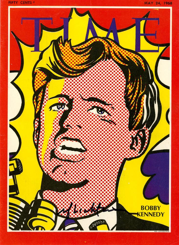 ROY LICHTENSTEIN - Bobby Kennedy