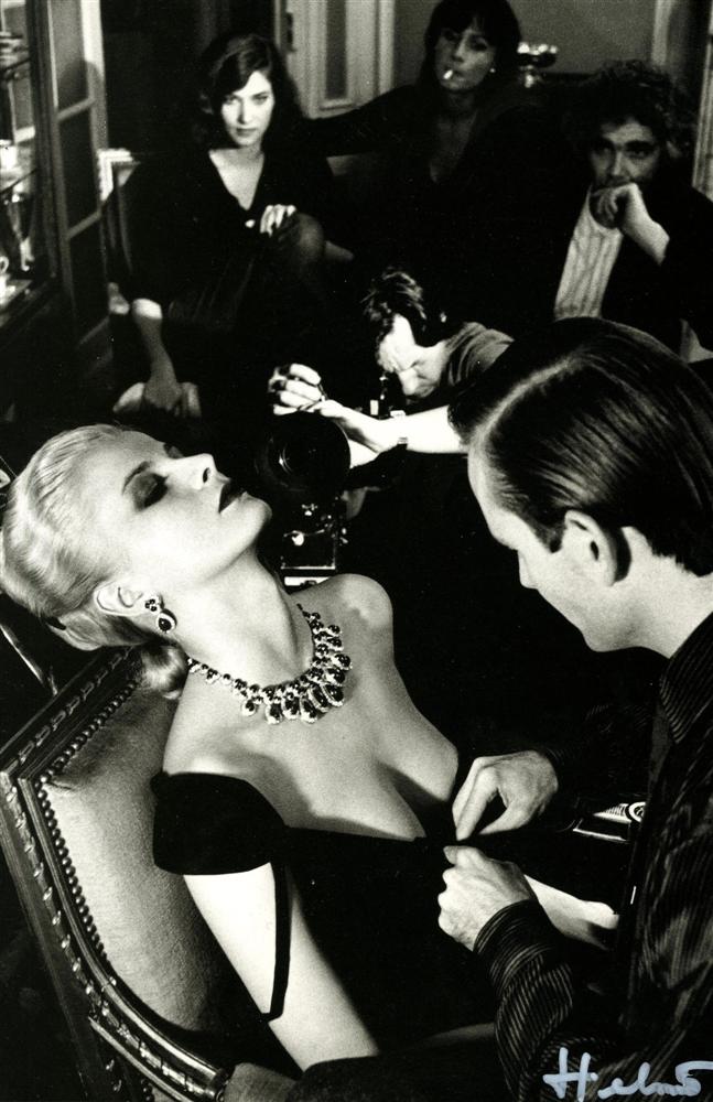 HELMUT NEWTON - Givenchy & Bulgari, French Vogue