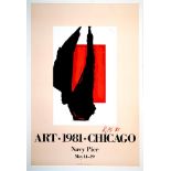 ROBERT MOTHERWELL - Art 1981 Chicago