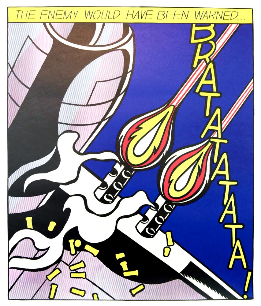 ROY LICHTENSTEIN - As I Opened Fire [later edition] - Image 2 of 4