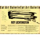 ROY LICHTENSTEIN - Brushstroke: Eat Art Galerie