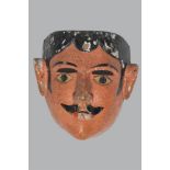 MEXICAN MASKMAKER [20th century] - Mexican Mask [Traditional - 0141]. Huehue Mask, Sierra de Pueb...