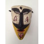 MEXICAN MASKMAKER [20th century] - Mexican Mask [Traditional - 0164]. A Moro mask from the Carnav...