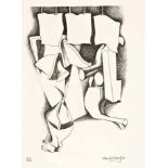 Neels (Johannes Cornelius) Coetzee (South African 1940-) UNTITLED soft-ground etching and
