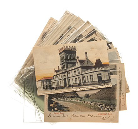 Anon COLLECTION OF SOUTH AFRICAN POSTCARDS 1902 - 1910 With clear date stamps and postage stamps