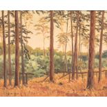 Erich (Ernst Karl) Mayer (South African 1876-1960) BERLIN-GRUNEWALD signed with the artist's