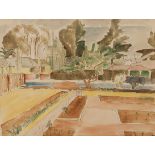 Maud Frances Eyston Sumner (South African 1902-1985) JOHANNESBURG SUBURB signed watercolour and