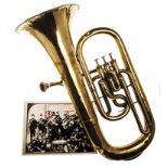 Anon BRASS EUPHONIUM OFTHE MILITARY BAND OF THE ZUID AFRIKAANSCHE STAATS ARTILLERIE ANGLO-BOER WAR