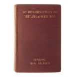 Viljoen, Gen. Ben MY REMINISCENCES OF THE ANGLO-BOER WAR London: Hood, Doughlas & Howard, 1902 First