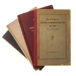Leyds, W. J. THE LEYDS COLLECTION: CORRESPONDENTIE 1899 - 1900, 6 VOLS INCLUDING INDEX Dordrecht: N.