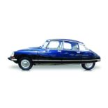 A 1976 CITROEN DS23 PALLAS Colour: black with leather interior. 2347cc, fuel-injected engine.