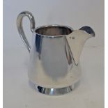 A RUSSIAN SILVER MILK JUG, STAMPED 84, PYETR BASKAKOV, MOSCOW, 1883-1908 the flared cylindrical body