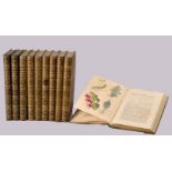 Harrison, J. THE FLORICULTURAL CABINET, AND FLORIST'S MAGAZINE - 11 Vols Whittaker and Co, London,