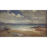 George Crosland Robinson (South African 1858-1930) GORDONS BAY, AFTER STORM inscribed with the