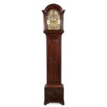 A GEORGE III MAHOGANY LONGCASE CLOCK, THOMAS MONKHOUSE, LONDON, 18TH CENTURY BUYERS ARE ADVISED THAT