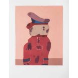 Robert Griffiths Hodgins (South African 1920-2010) SARGE seven colour lithograph, signed, dated '06,