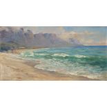 Edward Clark Churchill Mace (South African 1863-1928) TWELVE APOSTLES signed oil on canvas 37 by