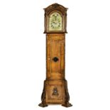 A DUTCH OAK LONGCASE CLOCK, CIRCA 1780 BUYERS ARE ADVISED THAT A SERVICE IS RECOMMENDED FOR CLOCKS