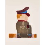 Robert Griffiths Hodgins (South African 1920-2010) SERGEANT MAJOR seven colour lithograph, signed,