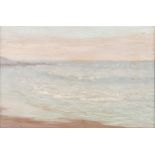 Willem Hermanus Coetzer (South African 1900-1983) SEASCAPE signed oil on board 29,5 by 44cm