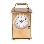 BUYERS ARE ADVISED THAT A SERVICE IS RECOMMENDED FOR ALL CLOCKS PURCHASED A BRASS TIMEPIECE IN THE