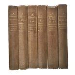 SCOTT, WALTER A COLLECTION OF SIX VOLS London: Robert Cadell, various dates (see list) Bride of
